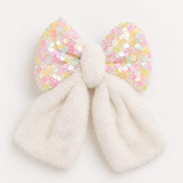 WhatsApp Image 2026-10-20 at 1.38.56 AM (1) Fluffy Sequin Bow Pin