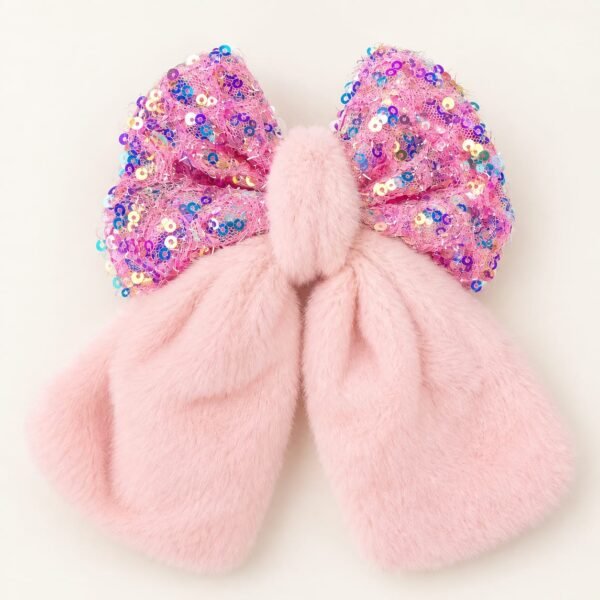 WhatsApp Image 2026-10-20 at 1.38.56 AM (2) Fluffy Sequin Bow Pin